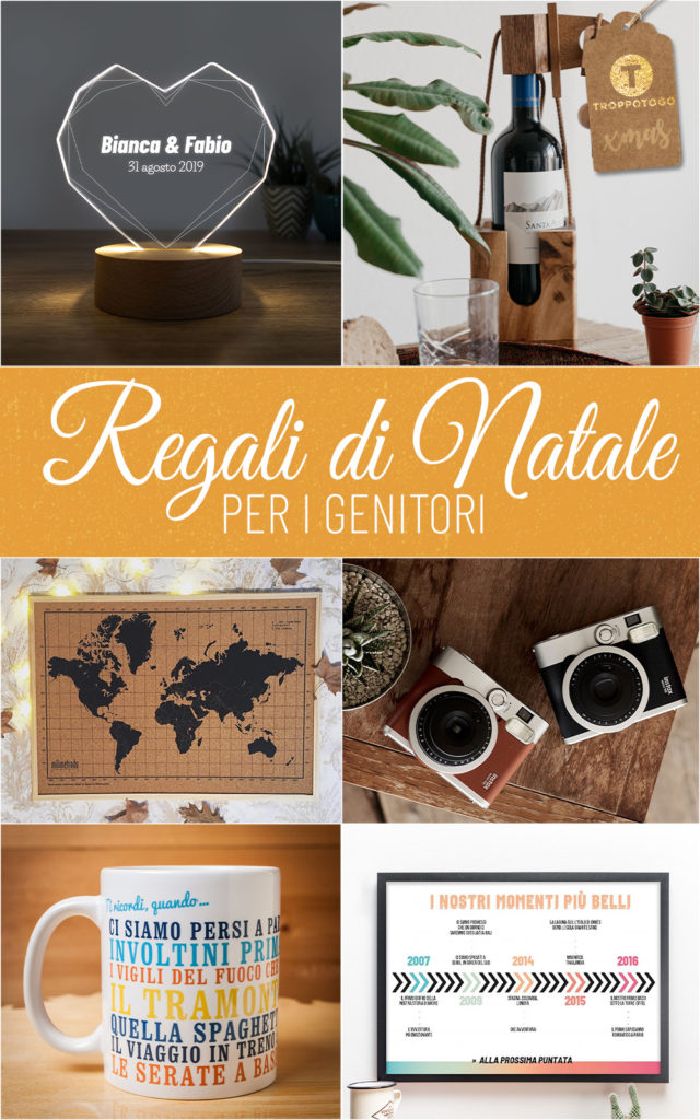 regalo di natale per i genitori