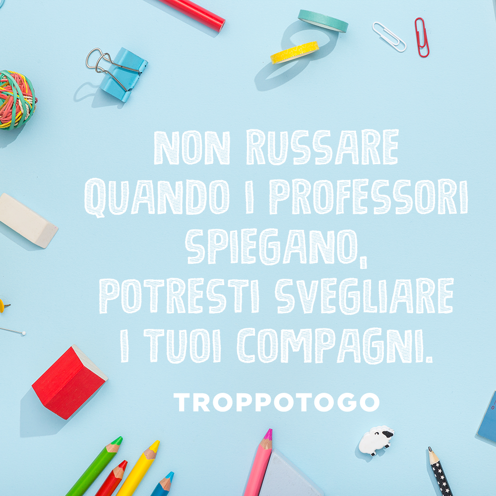 frasi sulla scuola