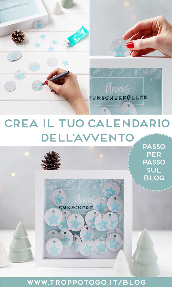 calendario dell'avvento fai da te