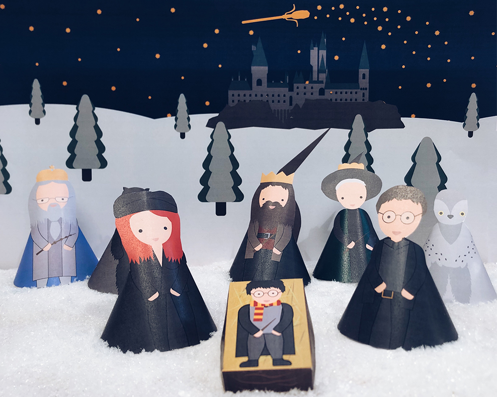 presepe di harry potter