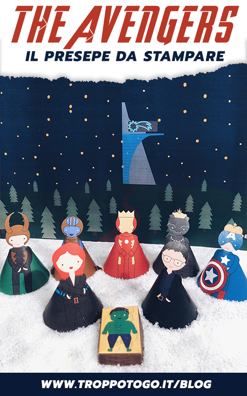 presepe marvel avengers