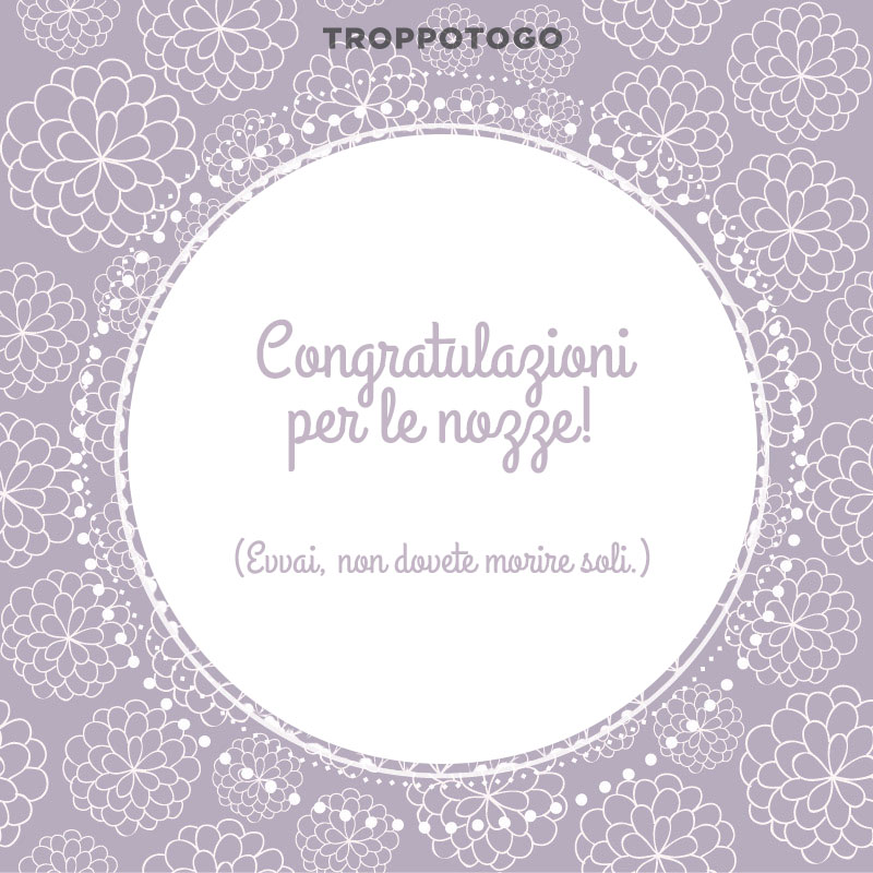 auguri di matrimonio