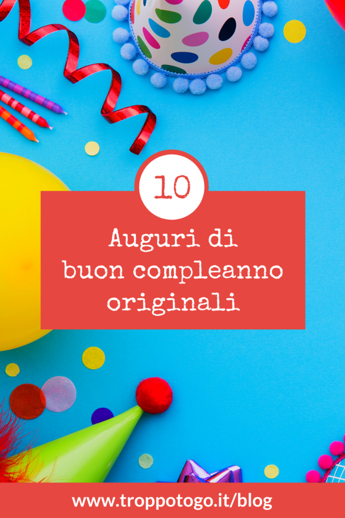 auguri di buon compleanno originali