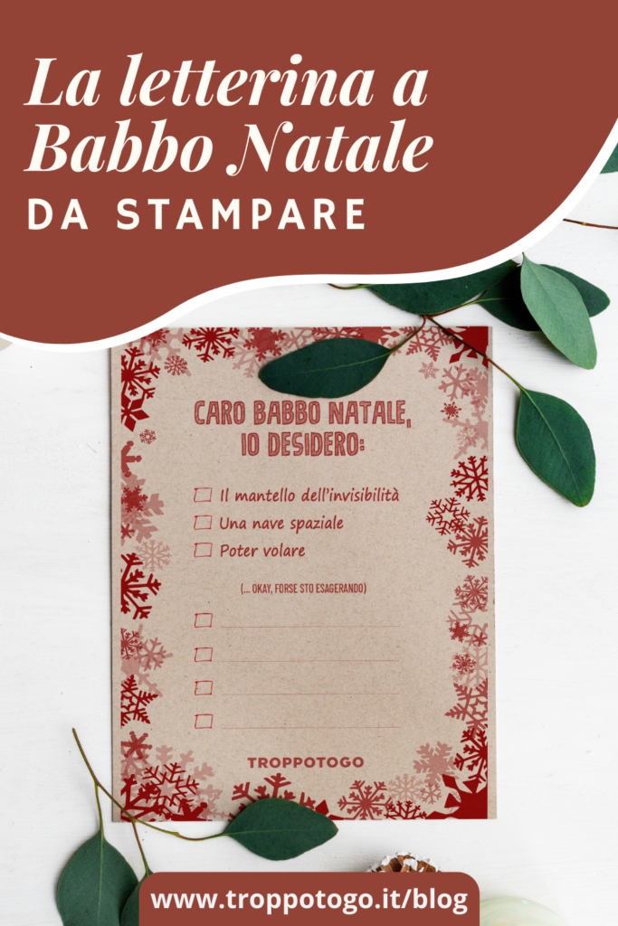 lettera a babbo natale