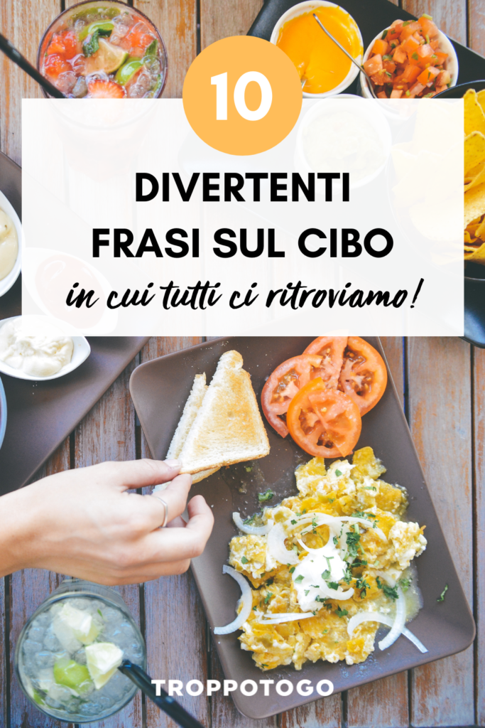 frasi sul cibo