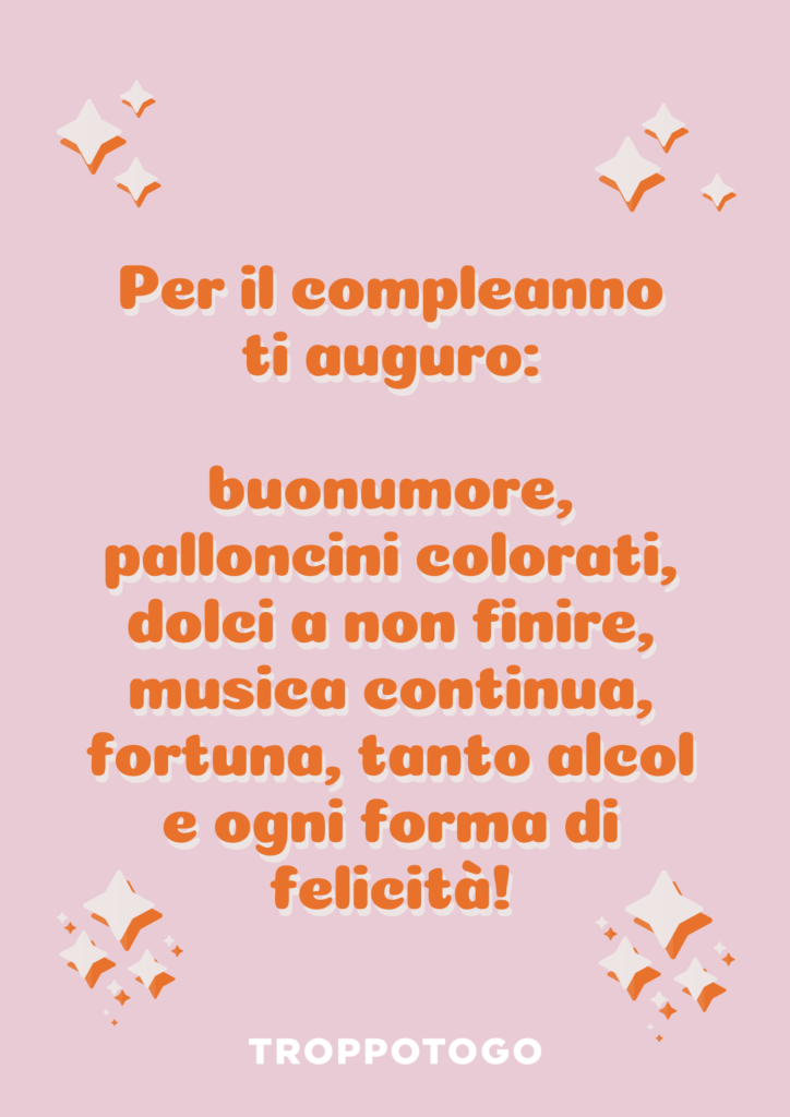 auguri di buon compleanno per lei