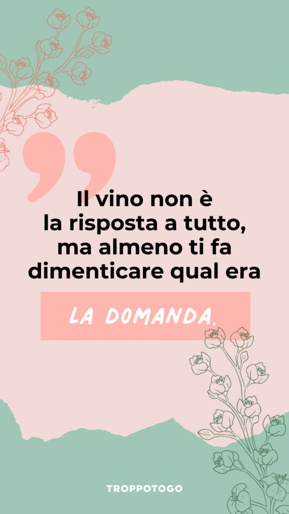 frasi sul vino