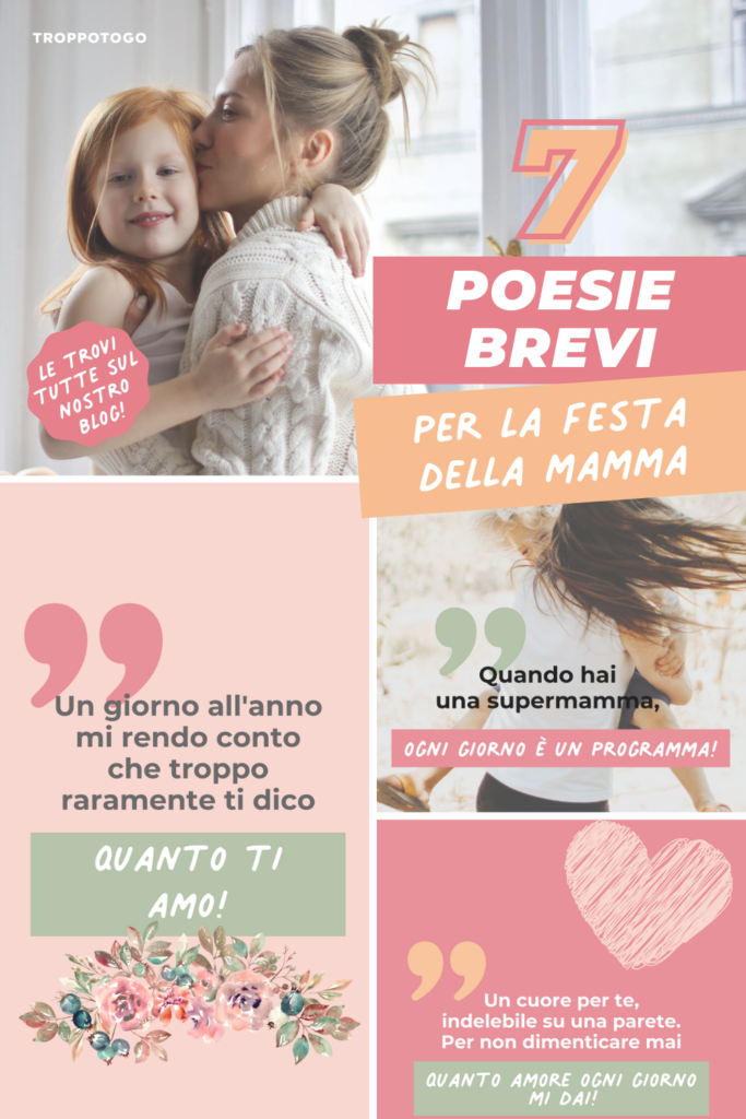 poesie per la festa della mamma