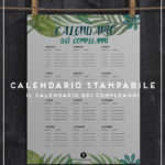 calendario stampabile header