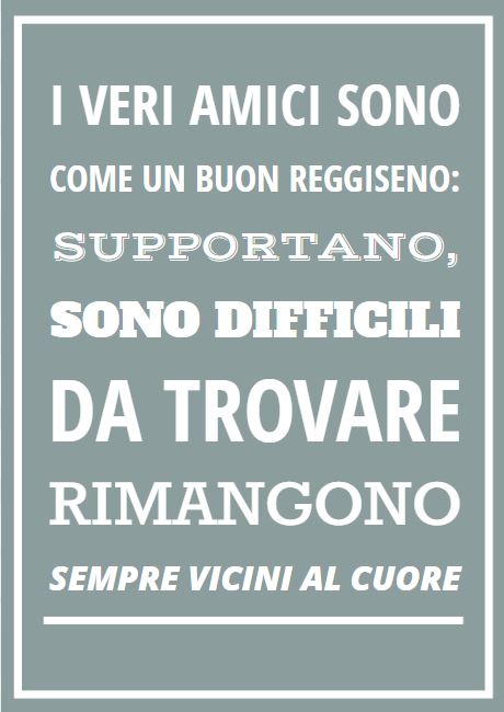 frasi amicizia amici reggiseno