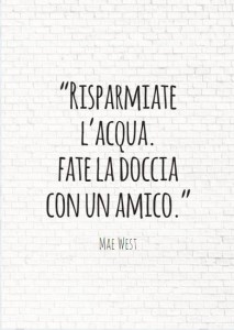 frasi amicizia doccia