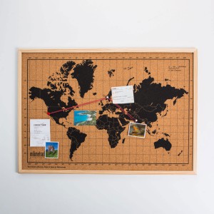 Mappa del Mondo in Sughero