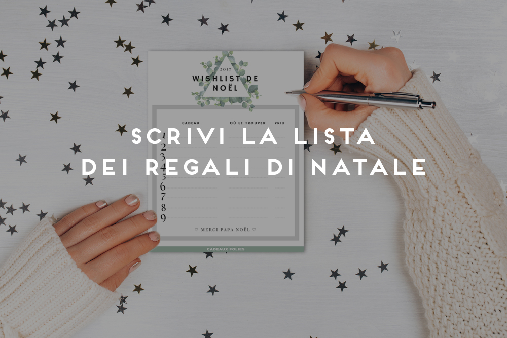 Lista Regali Di Natale.La Tua Personale Wishlist Per I Regali Di Natale Su Troppotogo