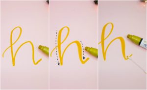 decorazioni natalizie collage lettering