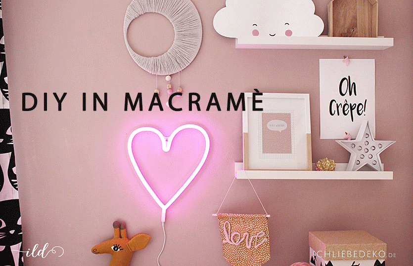 Set Di 2 Cesti Decorativi In Macramè Mkono - Corda Di Cotone Intrecciata A Mano Per Bagno, Camera Da Letto E Soggiorno, Avorio
