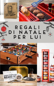 Regali di Natale per lui Collage