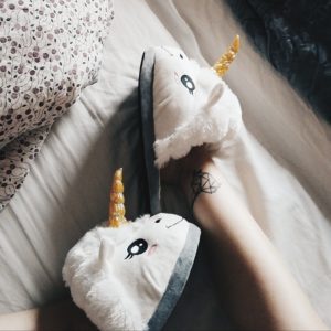 Pantofole Unicorno Magico