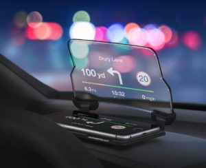 Display per Smartphone Hudway