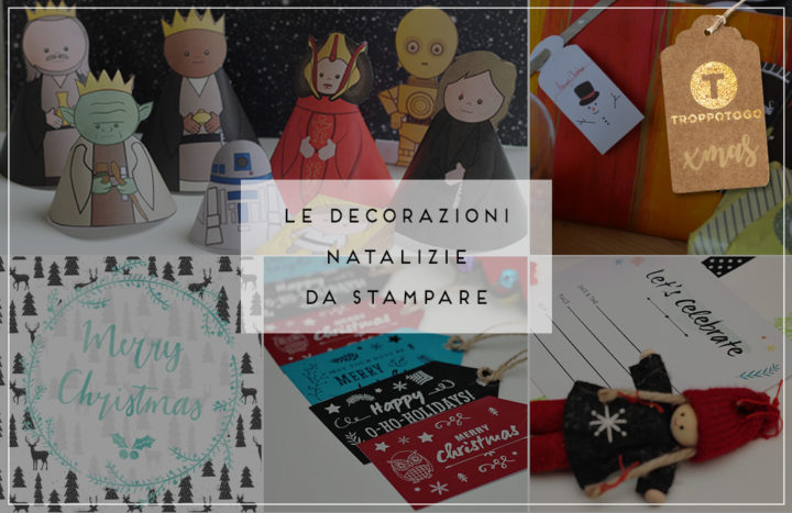 decorazioni natalizie da stampare Header