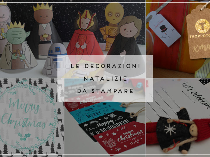 decorazioni natalizie da stampare Header