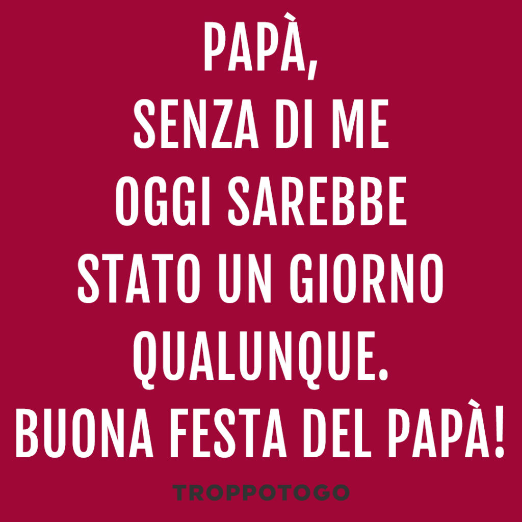 giorno qualunque - Troppotogo Blog