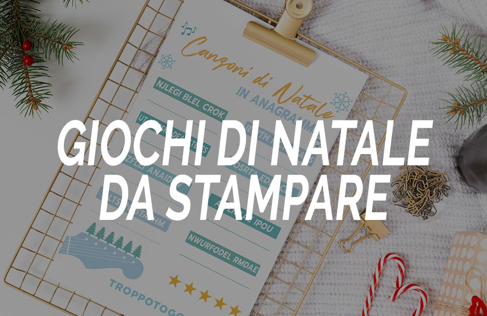 Foto Di Giochi Di Natale.4 Giochi Di Natale Per Grandi E Piccini Da Stampare