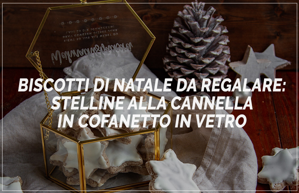 Decorazioni Natalizie Da Regalare.Biscotti Di Natale Da Regalare Le Stelline Alla Cannella Con Cofanetto