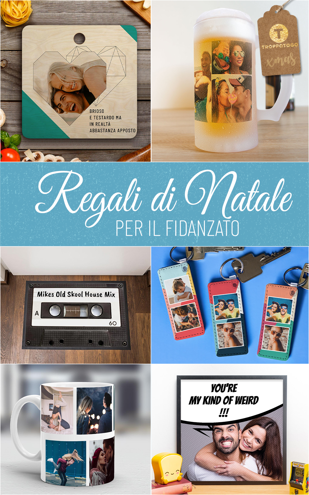 Regali Di Natale Idee.Pinterest Regali Di Natale Per Il Fidanzato Personalizzati Ragazzo Cosa Regalare Idee Regalo Per Lui Personalizzabile Troppotogo Blog