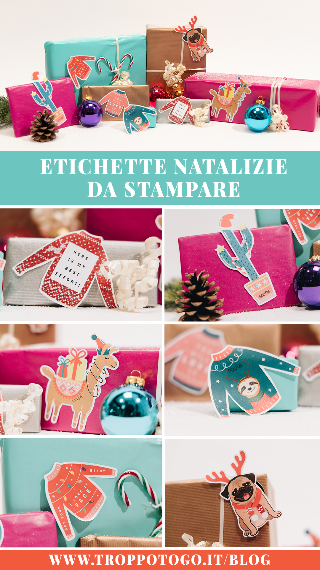 Etichette Per Regali Di Natale Da Stampare.Etichette Natalizie Divertenti Da Stampare