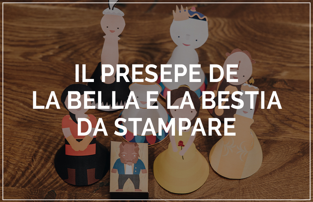 presepe la bella e la bestia