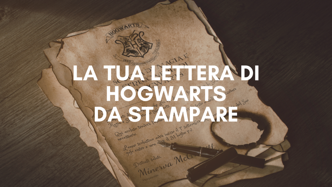 lettera di hogwarts