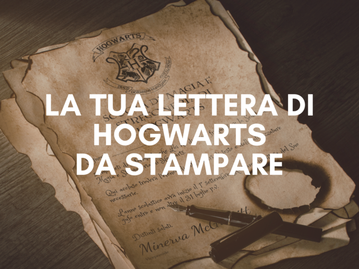 lettera di hogwarts