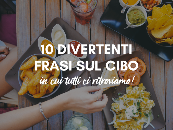 frasi sul cibo