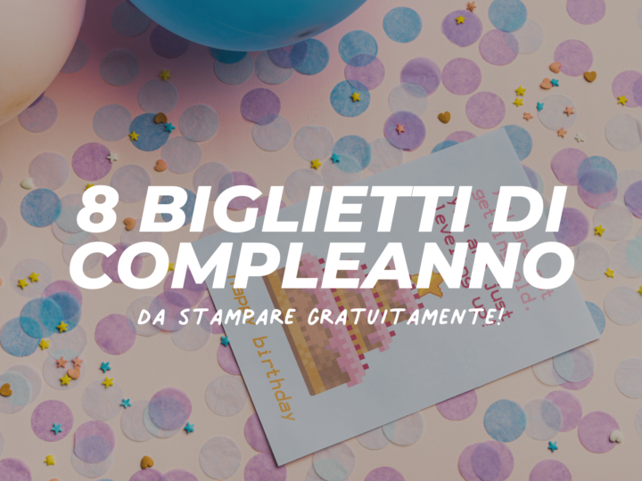 biglietti di compleanno