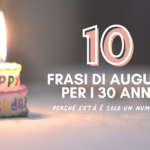 auguri per i 30 anni