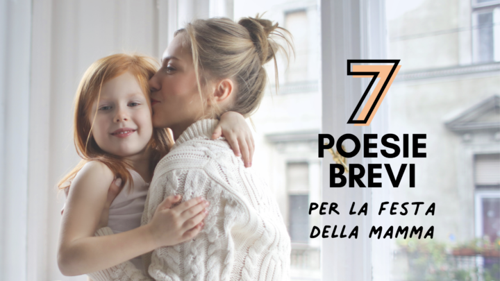 poesie per la festa della mamma