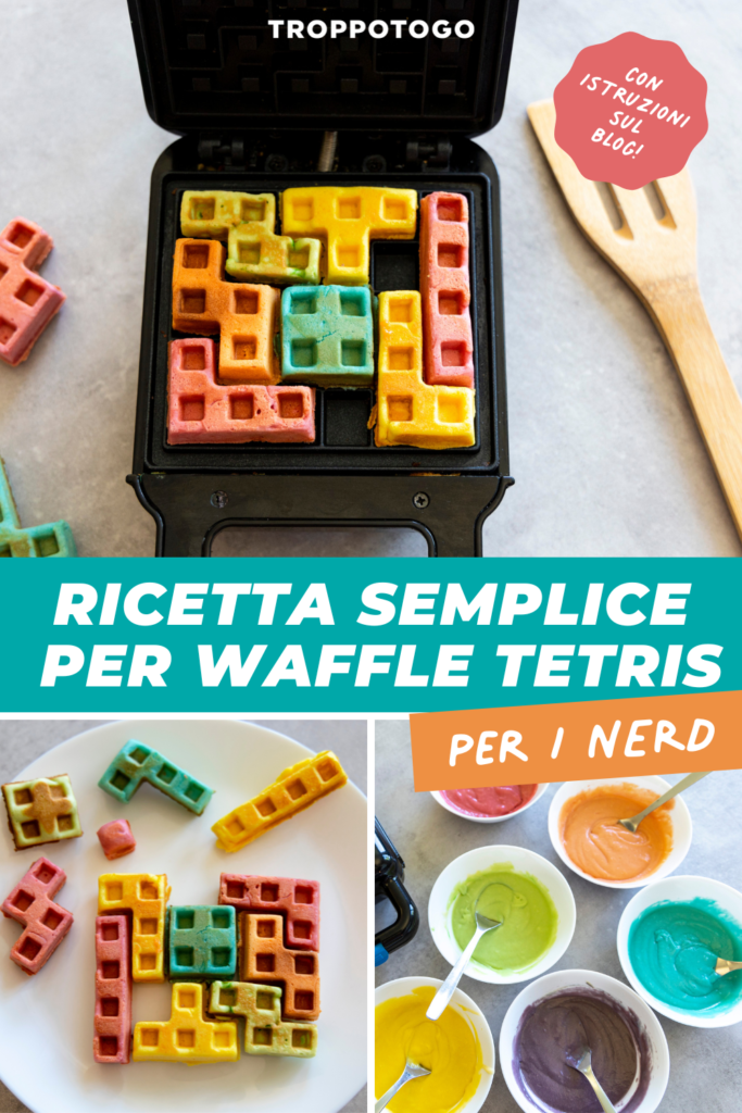 ricetta waffle, ricetta, waffle, colorati