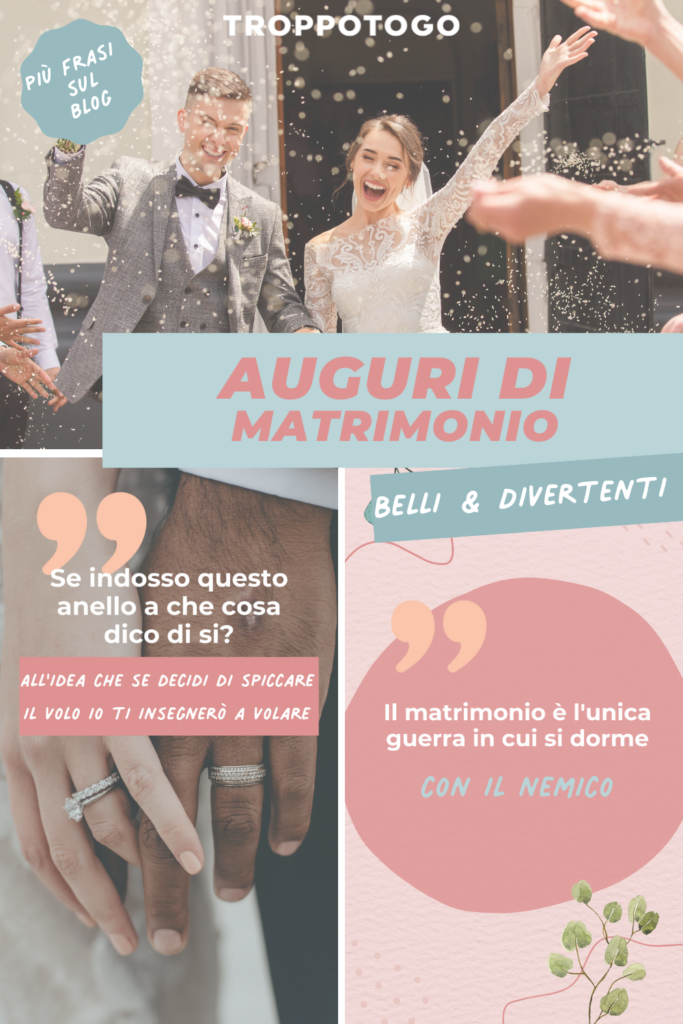 frasi per il matrimonio