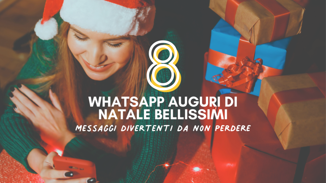 Whatsapp Auguri di Natale Bellissimi