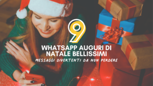 Whatsapp Auguri di Natale bellissimi
