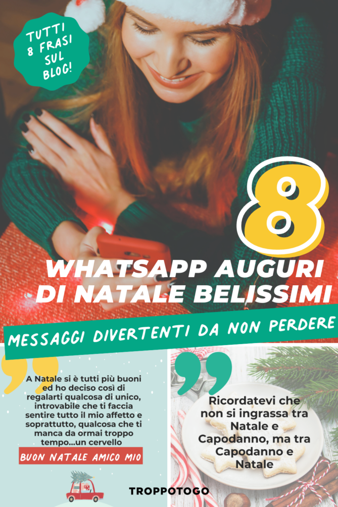 Whatsapp Auguri di Natale Bellissimi