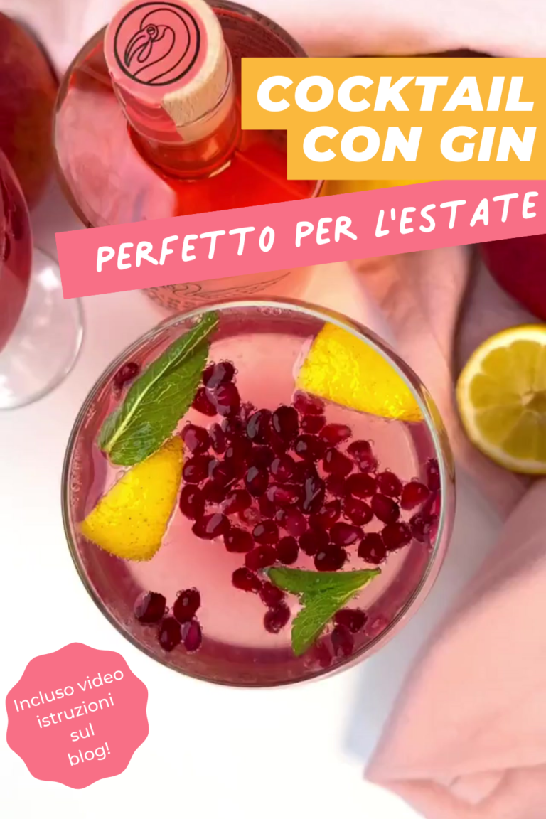 Cocktail con Gin: Semplice, delizioso e fruttato!