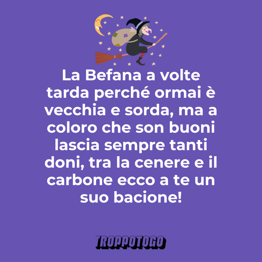 buona befana immagine