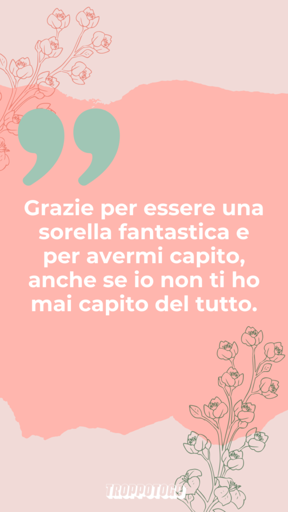 frasi sulle sorelle