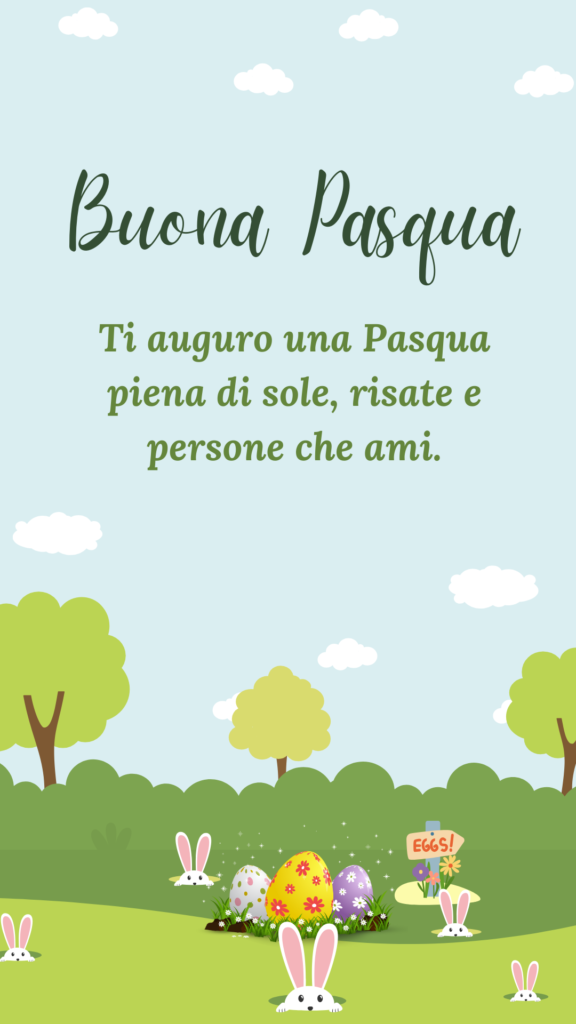 auguri di buona pasqua