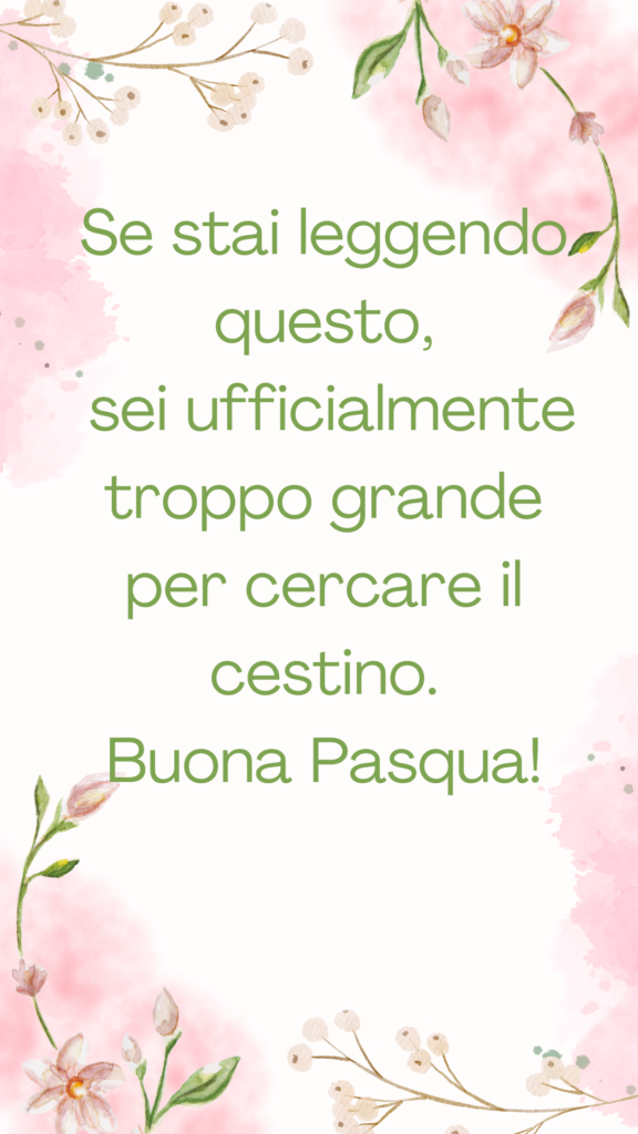 auguri di buona pasqua