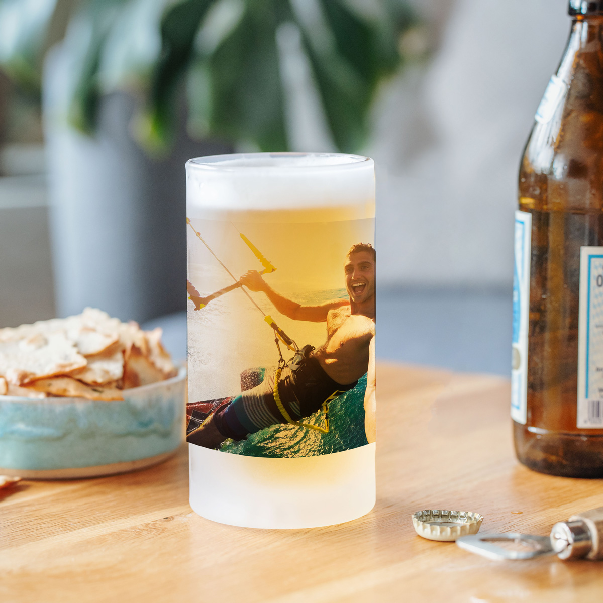 Boccale da Birra Personalizzato con 5 Foto