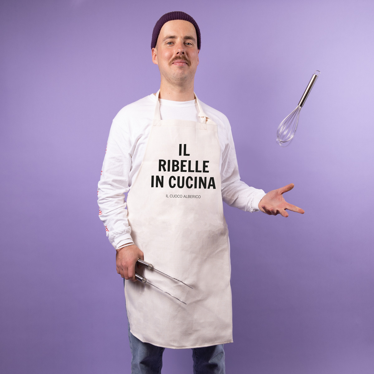 Grembiule da Cucina Personalizzabile Il ribelle della cucina