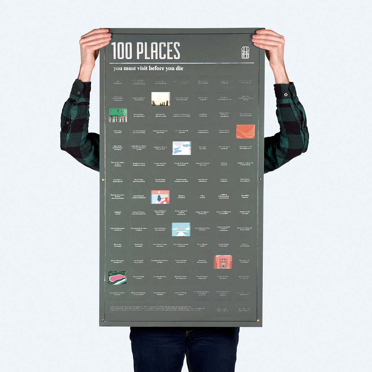 Poster 100 Posti da Vedere nella Vita