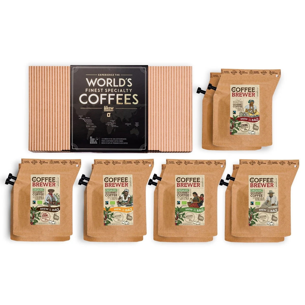 Set Regalo I Caffè Migliori del Mondo